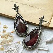 Винтаж: Радужные ангелы, серьги 1928 Jewelry с кристаллами Swarovski