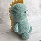 Вязаные Динозавры Амигуруми Детские Игрушки. Амигуруми куклы и игрушки. Людмила Комова. Интернет-магазин Ярмарка Мастеров.  Фото №2