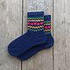 Темно-синие носки подарочные RussianSocks Подарок парню папе мужу, Носки, Москва,  Фото №1