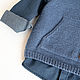 Жилет с карманом-кенгуру детский, р. 86. Жилет. VA kids knitwear. Ярмарка Мастеров.  Фото №5