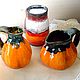 Кувшины Тыква. Кувшины. Oliya12 (hobbycraft). Ярмарка Мастеров.  Фото №6