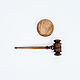 Wooden judge's hammer (judge's hammer) wg1. Souvenirs by profession. ART OF SIBERIA. My Livemaster. Фото №4