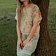 Юбка и блузка "Полевые цветы", Костюмы, Новокузнецк,  Фото №1
