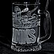 World Of Tanks.  Mug with engraved. Water Glasses. ArtGraving. My Livemaster. Фото №6