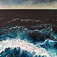  Картина Море шторм бушующее северное море эпоксидной смолой. Картины. Интерьерные картины и декор Violets. Интернет-магазин Ярмарка Мастеров.  Фото №2