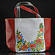 Сумка "Букет из сказки". Классическая сумка. balagura BAG. Интернет-магазин Ярмарка Мастеров.  Фото №2