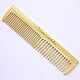 Wooden comb-comb made of birch wood No. №2301, Comb, Novokuznetsk,  Фото №1