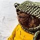 Мишка Тедди из мохера 30 см | teddy bear OOAK 30 cm. Мишки Тедди. Nadja Lova. Ярмарка Мастеров.  Фото №5