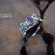 Ring 'Soul' silver and amethyst, Amulet, St. Petersburg,  Фото №1