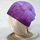 Order Felted women's winter hat. Favorite heat Natalia. Livemaster. . Caps Фото №3