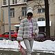 Шуба из песца "Анастасия" в натуральном цвете. Шубы. Наталья. Интернет-магазин Ярмарка Мастеров.  Фото №2