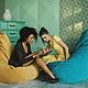  Кресло-мешок bean bag Aguarelle. Кресла. Шокмешок - модульные диваны и кресла. Интернет-магазин Ярмарка Мастеров.  Фото №2