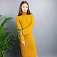 Mustard knitted dress, Dresses, Moscow,  Фото №1