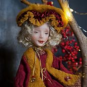 Copy of Copy of Flower farie doll, handmade doll