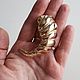 Винтаж: Брошь " ракушка". Броши винтажные. Lorena.bijoux. Ярмарка Мастеров.  Фото №5
