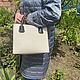 Сумка из натуральной кожи ручной работы. Сумка-тоут. Carp Leather Craft | C.L.C. Ярмарка Мастеров.  Фото №4