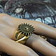 Steampunk 'Gear' rings made of brass and copper. Ring. Neformal-World. My Livemaster. Фото №5