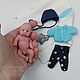 Силиконовая пупсик 7,5 см мини реборн. Куклы Reborn. Алла Асеева dolls_minireborn. Интернет-магазин Ярмарка Мастеров.  Фото №2