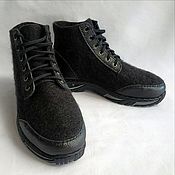 Обувь ручной работы handmade. Livemaster - original item Felted sneakers h 12-13. Handmade.