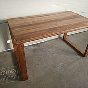 Для дома и интерьера handmade. Livemaster - original item Dining table made of oak 800h1300 mm. Handmade.