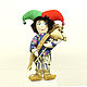 Skomorh, pertrushka doll 18 cm, Folk Dolls, Moscow,  Фото №1