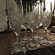 Винтаж: Старинные хрустальные бокалы Valéry Klein, BACCARAT, Франция. Стаканы винтажные. Brocante chez Alla. Ярмарка Мастеров.  Фото №5