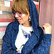 Order Tweed hooded cardigan. SHAPAR - knitting clothes. Livemaster. . Cardigans Фото №3