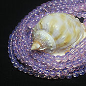 Материалы для творчества handmade. Livemaster - original item Beads 33 pcs Round 6mm Pink Opal. Handmade.