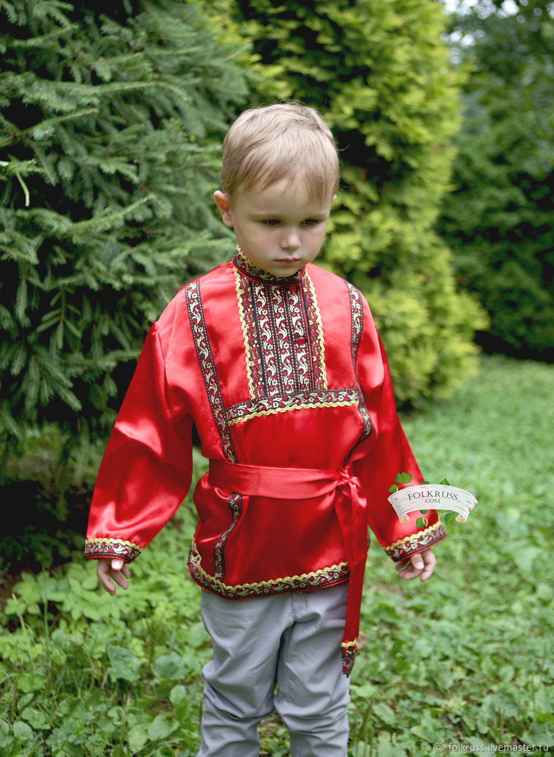 Русско народный костюм мальчика
