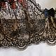 Заказать Кружевной бюстгальтер из вышивки на сетке. Natali Lingerie / Нижнее бельё ручной работы!. Ярмарка Мастеров. . Бюстгальтеры Фото №3