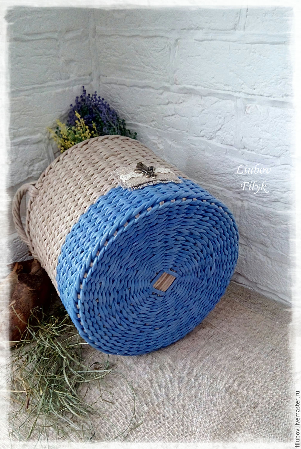Плетеная корзина большая 'Natural house' Набор корзин - Сайт авторских .