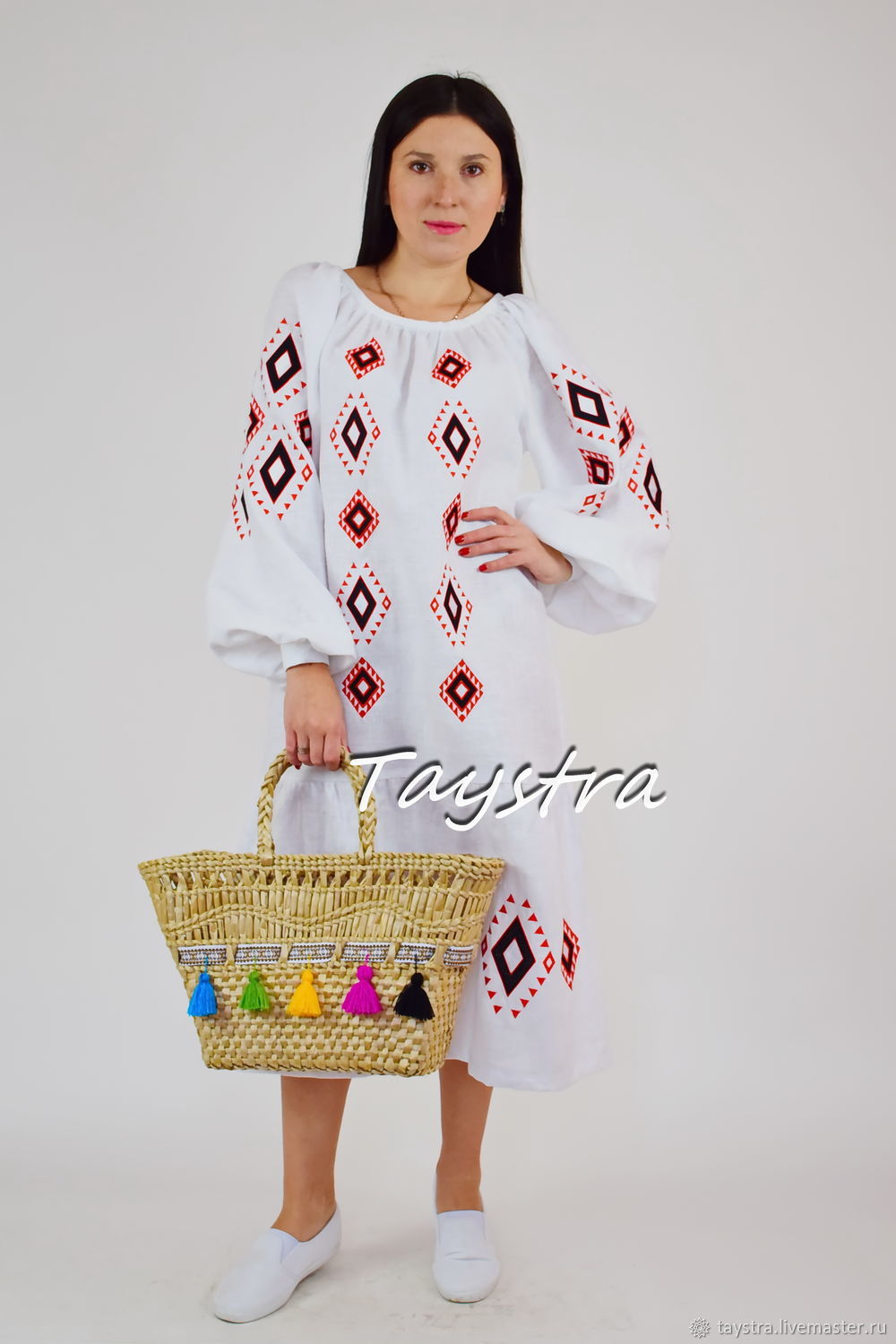 embroidered sundress