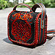 Order Leather bag 'Celtic emblem' red. schwanzchen. Livemaster. . Classic Bag Фото №3
