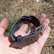 Украшения handmade. Livemaster - original item Leather Braided Bracelet Buckle Strap. Handmade.