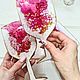 Сервировочный набор. Подставки для бутылок и бокалов. ResinArt Decor. Ярмарка Мастеров.  Фото №4