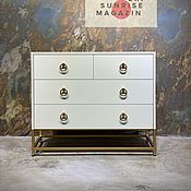 Для дома и интерьера handmade. Livemaster - original item LADY GOLD chest OF drawers.. Handmade.