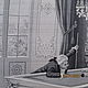 Винтаж: Старинный гобелен Partie de billard шёлк Франция. Картины винтажные. Антиквариат и винтаж из Франции. Ярмарка Мастеров.  Фото №9