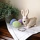Пасхальный кролик. Пасхальные сувениры. Stitch by Stitch броши из бисера, вышивка и игрушки. Ярмарка Мастеров.  Фото №7