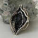 Заказать   "Навада"  радужно-чёрный карборунд. Shahinian Jewelry. Ярмарка Мастеров. . Кольцо на весь палец Фото №3