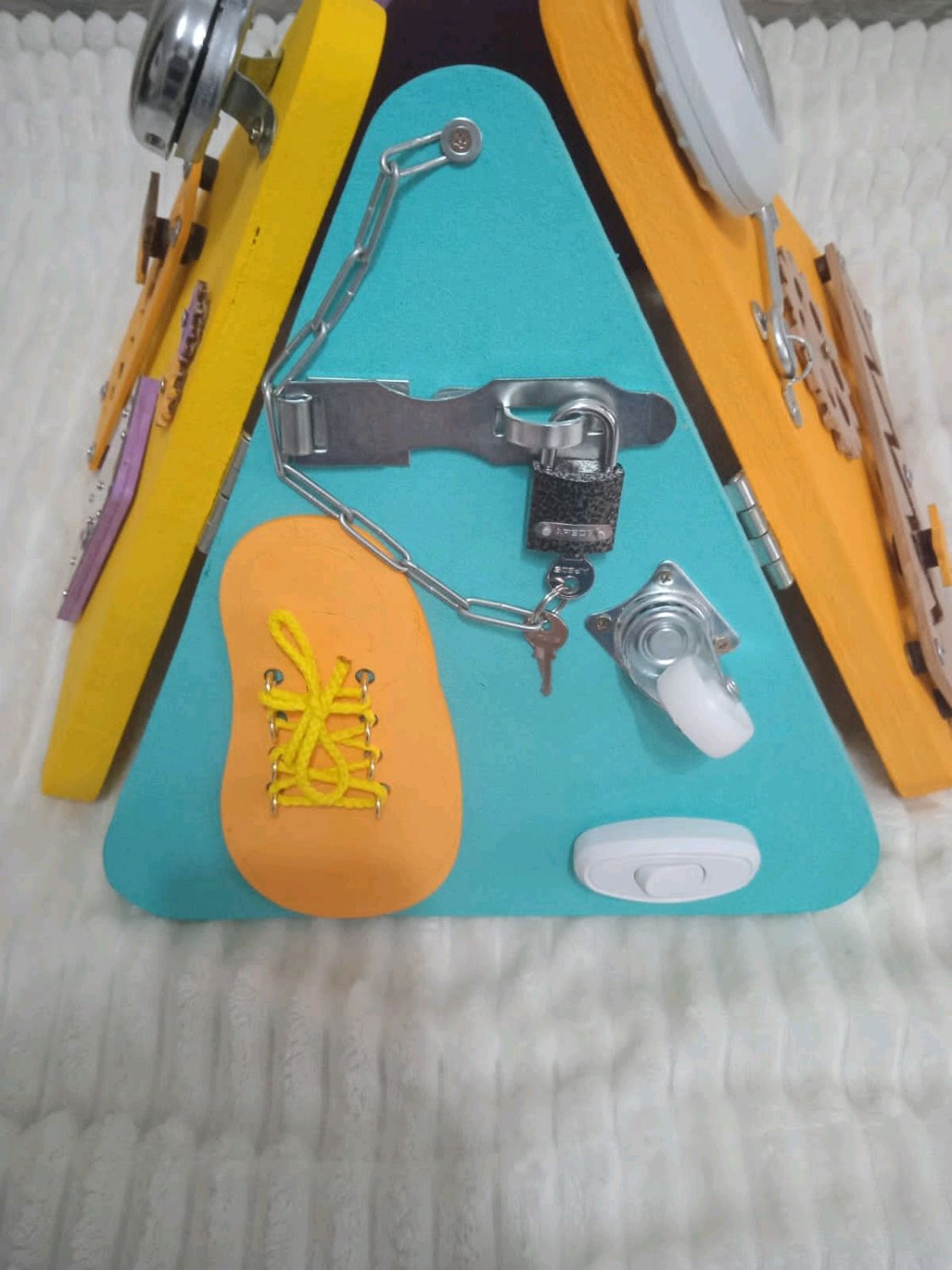 Бизиборд Пирамидка! Свет/Звук! в интернет-магазине Ярмарка Мастеров по ...