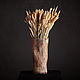Настольная керамическая ваза ручной работы Wooden vase 01, Вазы, Москва,  Фото №1