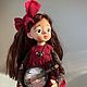 Будуарная  кукла. Кукла ручной работы. Кукла Габриэль. Интерьерная кукла. Larsen.dolls. Ярмарка Мастеров.  Фото №6