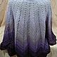 Летний жакет из хлопка с  люрексом,нарядная накидка. Жакеты. VS ПЫШКА (KnittingPlusSize). Ярмарка Мастеров.  Фото №6