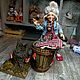 Баба Яга. Интерьерная кукла. Алла Солончук (allasolo). Ярмарка Мастеров.  Фото №4