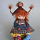 Pippi Longstocking. Куклы и пупсы. Ксения Зайцева (kseniazaitseva). Интернет-магазин Ярмарка Мастеров.  Фото №2
