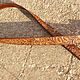 Order Men's leather belt 'Classic' brown. schwanzchen. Livemaster. . Straps Фото №3