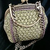 Сумки и аксессуары handmade. Livemaster - original item Handbag with clasp. Handmade.