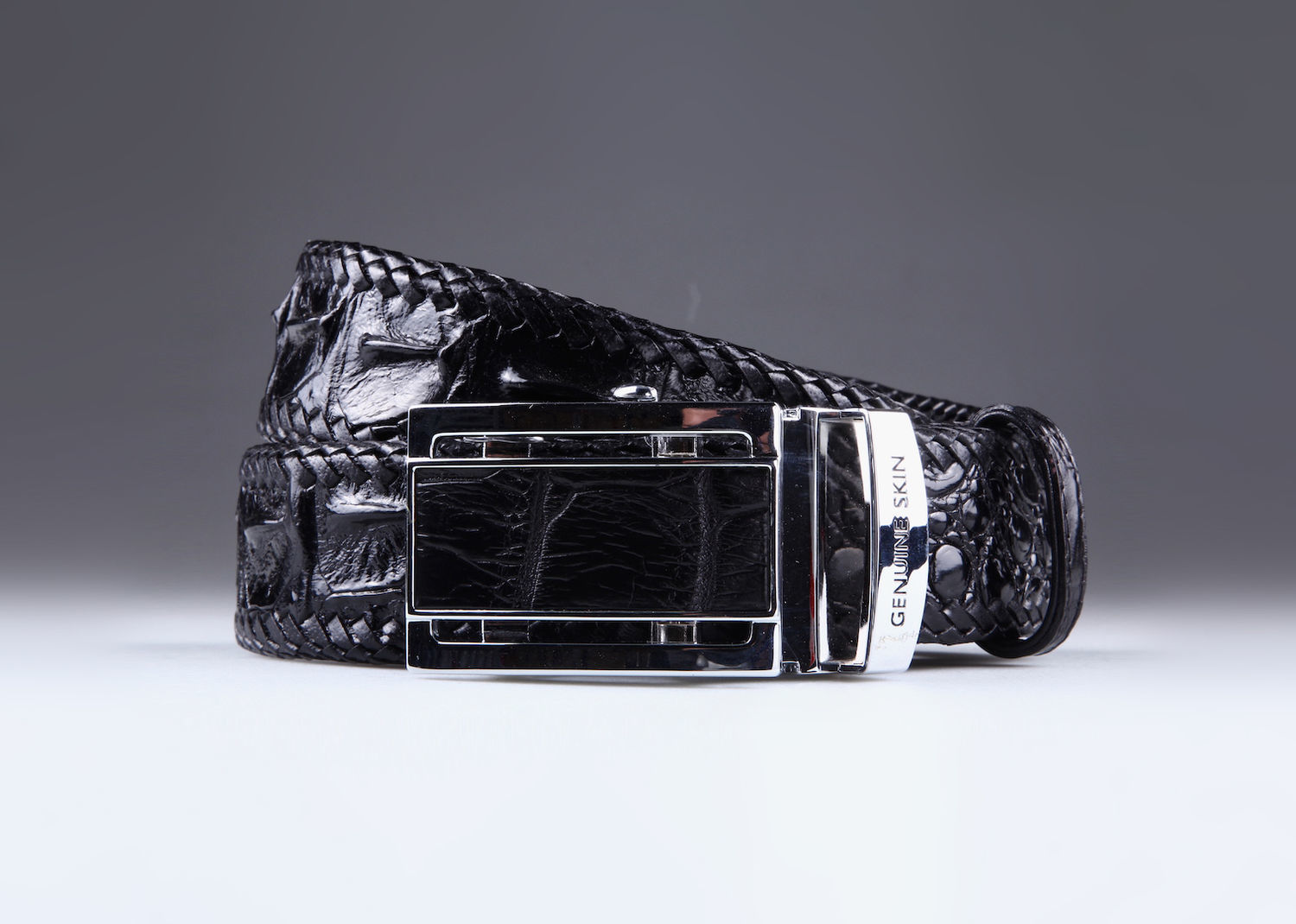 Crocodile leather belt IMA3080B, Straps, Moscow,  Фото №1