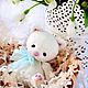 Котёнок Пух ( 6 см). Тедди Зверята. teddy_and_toys. Ярмарка Мастеров.  Фото №5