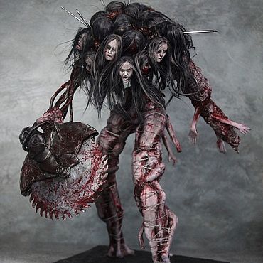 Подарки к праздникам ручной работы. Ярмарка Мастеров - ручная работа Страж (Guardian,The Evil Within) хоррор фигурка ручной работы. Handmade.